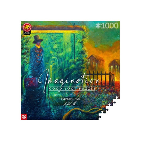Puzzle Good Loot Imagination - Sebastian Moń: Stacionarus keliautojas II 1000 vnt