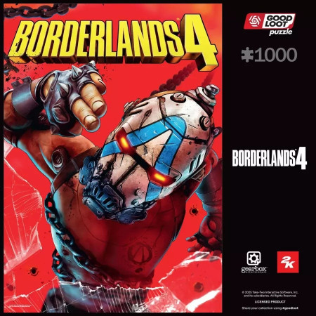 Dėlionė Good Loot Gaming - Borderlands 4: Break Free Psycho, 1000 vnt