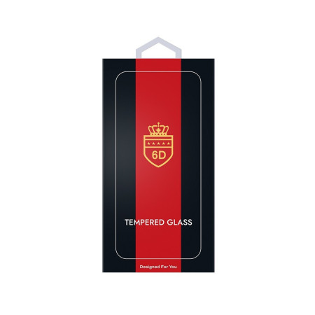 LCD Apsauginis Stikliukas 6D Xiaomi Redmi 15 4G/Redmi 15 5G Juodas