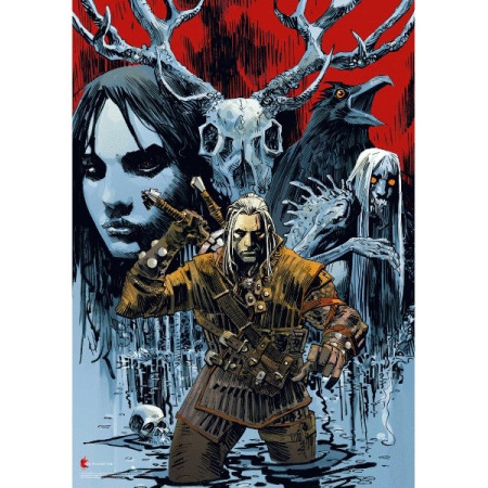 Dėlionė Good Loot Comic Book - Raganius: Stiklo namai, 1000 vnt