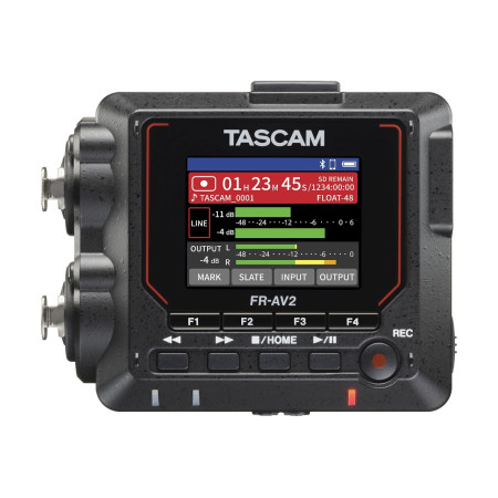 Tascam FR-AV2 nešiojamasis garso įrašymo įrenginys