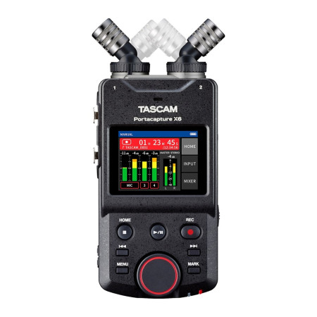 Tascam Portacapture X6 - Nešiojamasis didelės skiriamosios gebos įrašymo įrenginys