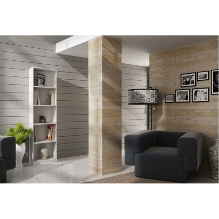 R40 BIEL knygų lentyna biurui