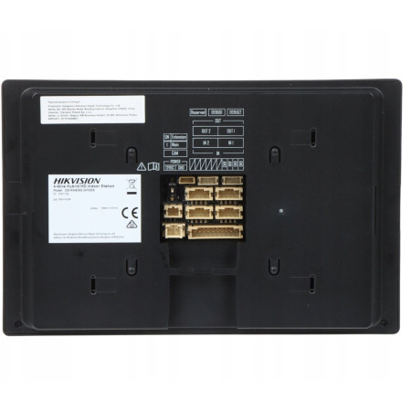 Hikvision DS-KIS313-P vaizdo telefonspynės sistema 17,8 cm (7") Pilka, Balta