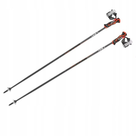 LEKI 3D AIRFOIL vaistai lazdos juoda/raudona 125