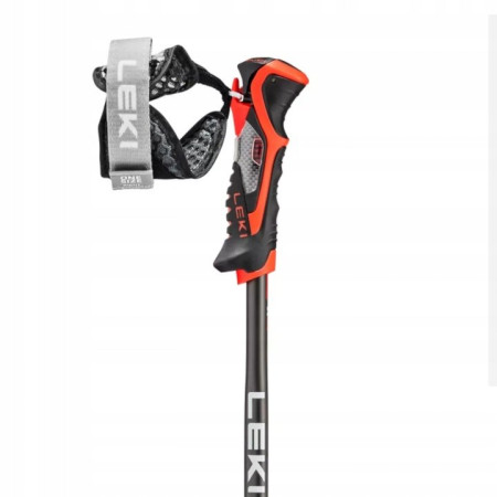 LEKI 3D AIRFOIL vaistai lazdos juoda/raudona 125