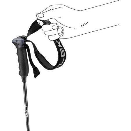 LEKI Neolite Carbon slidinėjimo lazda 125 cm balta