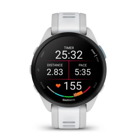 Garmin Forerunner 165 3,05 cm (1.2") AMOLED skaitmeninis 390 x 390 pikseliai lietimui jautrus ekranas pilkas GPS