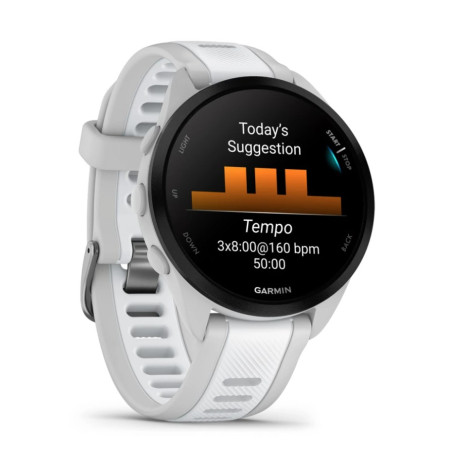 Garmin Forerunner 165 3,05 cm (1.2") AMOLED skaitmeninis 390 x 390 pikseliai lietimui jautrus ekranas pilkas GPS