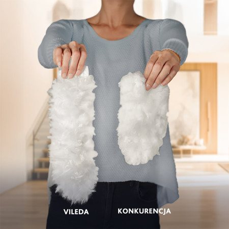 Vileda šiukšlių semtuvas su ilga rankena + 1 Flex&Catch pildymas