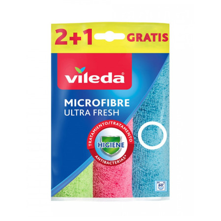 Vileda Mikropluošto Ultra Fresh 3 vnt.