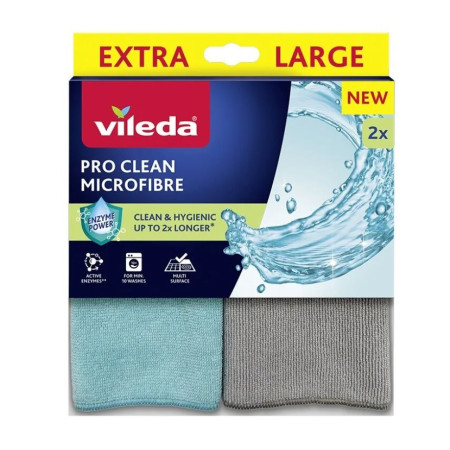 Vileda Pro Clean Universali šluostė su fermentais 2 vnt.