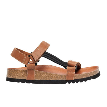 Scholl Heaven - unisex stiliaus šlepetės, juoda/ruda