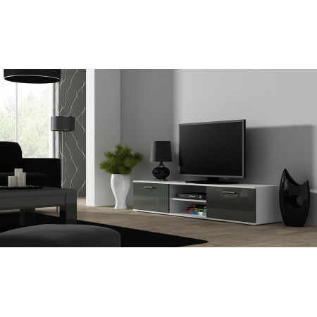 Cama SOHO RTV180 BI/SZ TV stovas su spinta