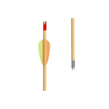 Poe Lang Target Wooden 30" medinės strėlės - 5 vnt.