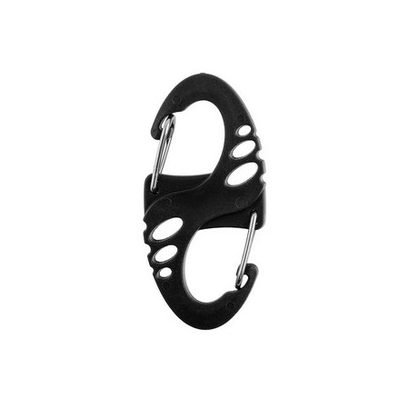 Mil-Tec S-Hook kabliukų rinkinys - juodas