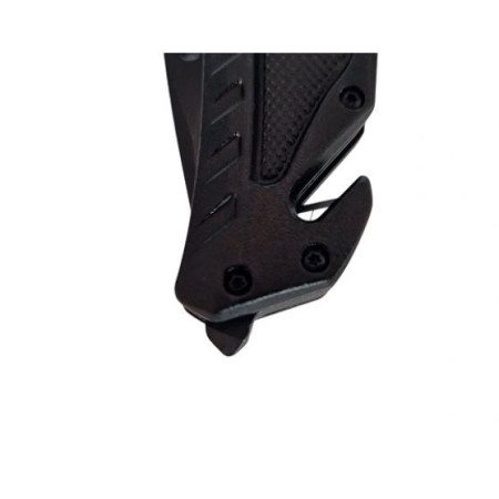 AZYMUT Gelbėjimo Peilis su Diržo Pjaustytuvu ir Stiklo Laužtuvu