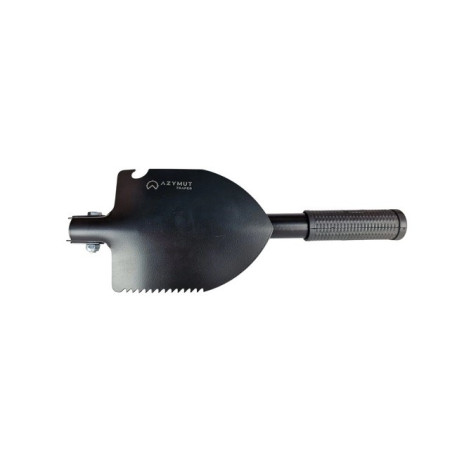 Taktinis daugiafunkcinis kastuvas AZYMUT Trapper juodas