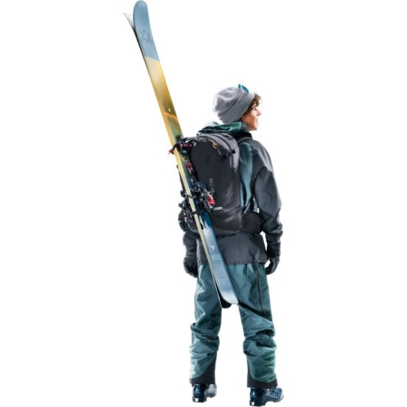 Slidinėjimo turizmo kuprinė Deuter Freerider 30 L Juoda