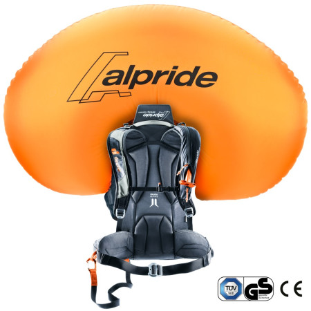 Deuter Alproof Lite 22L - tin/black + Garmin HRM Dual jutiklis