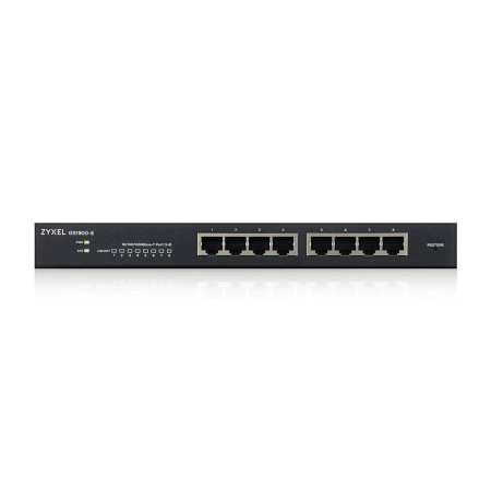 Zyxel GS1900-8 Valdomas L2 Gigabit Ethernet