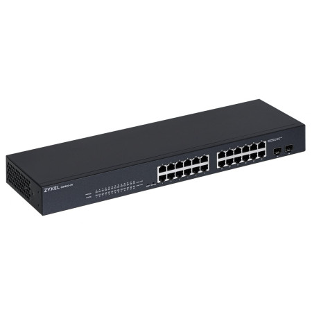 Zyxel GS-1900-24 v2 Valdomas L2 Gigabit Ethernet 1U Juoda