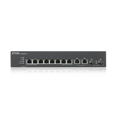 Zyxel GS2220-10-EU0101F Valdomas L2 Gigabit Ethernet Juoda