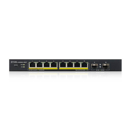 Zyxel GS1900-10HP valdomas L2 Gigabit Ethernet komutatorius su PoE