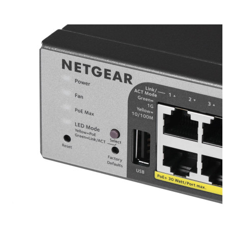 NETGEAR GS752TPP Valdomas L2/L3/L4 Gigabit Ethernet PoE Pilka