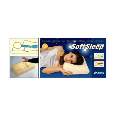 Mobilex ortopedinė pagalvė SoftSleep nuo kaklo skausmo CONTOUR M