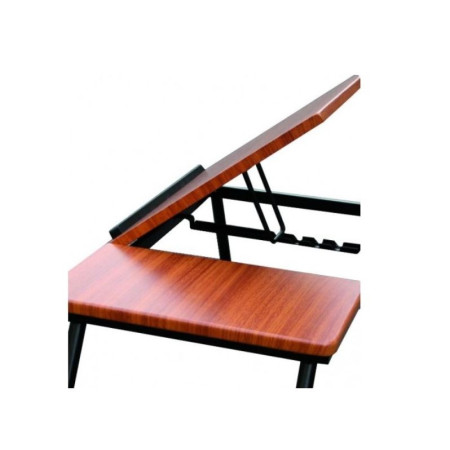 Daugiafunkcinis naktinis staliukas Rudas