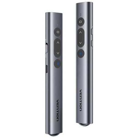 Vention prezentacijos žymeklis su žaliu lazeriu