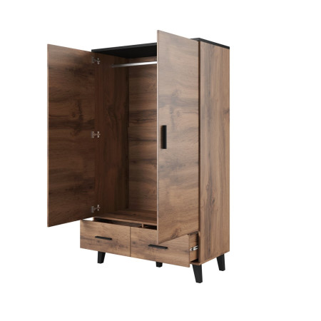 Cama LOTTA SZAFA WOT+B Miegamojo drabužių spinta 2 durys