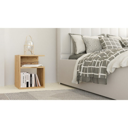 TINI naktinis staliukas 30x30x40 amatininkų ąžuolas