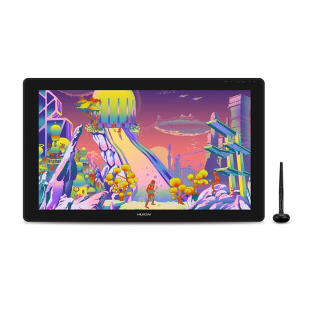 HUION Kamvas 24 Plus grafinė planšetė, 5080 lpi, 526,85 x 296,35 mm, USB-C, juoda