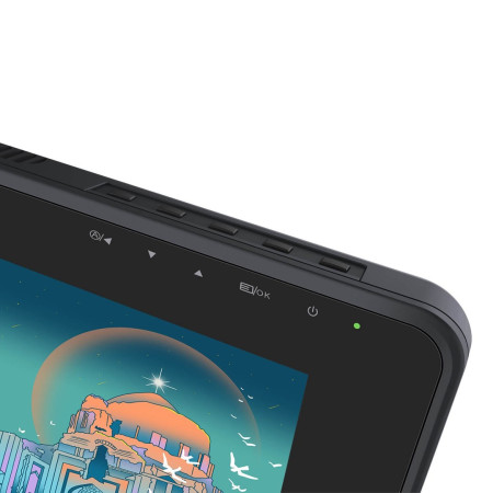 HUION Kamvas 24 Plus grafinė planšetė, 5080 lpi, 526,85 x 296,35 mm, USB-C, juoda