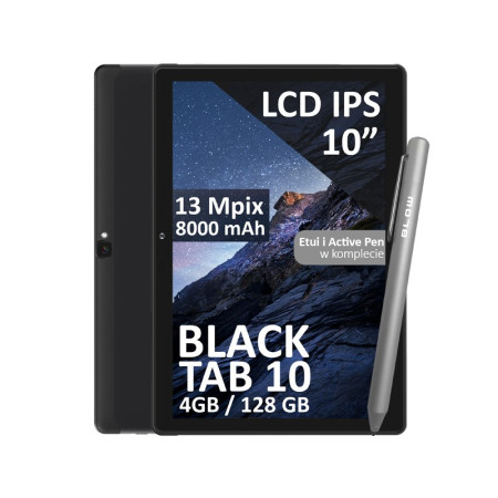 BLOW BlackTAB10 planšetinis kompiuteris 4/128GB 4G LTE