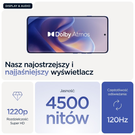 Motorola edge 60 pro 6.67" Dviguba SIM Mėlyna