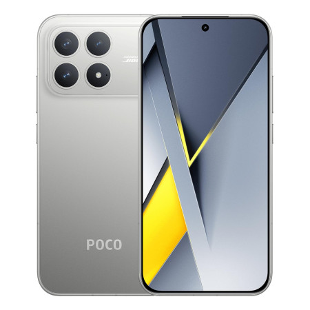 POCO F8 Pro mobilus telefonas 12GB RAM, 512GB, sidabrinis