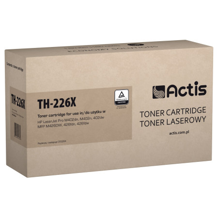 Actis Tonerio kasetė TH-226X (pakaitalas HP 226X CF226X; juoda)