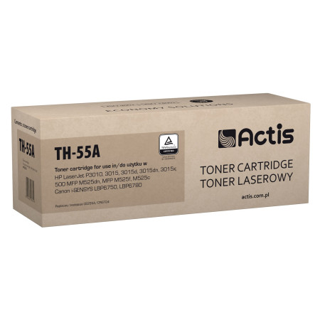 Actis tonerio kasetė TH-55A (pakaitalas HP 55A CE255A)