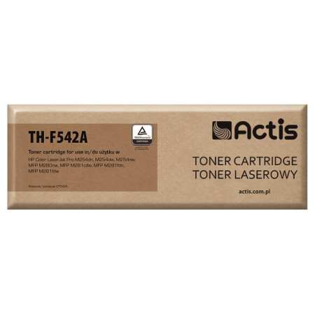 Actis TH-F542A tonerio kasetė, pakaitalas HP 203A CF542A, geltona