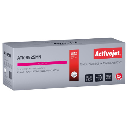 Activejet tonerio kasetė ATK-8525MN (pakaitinė Kyocera TK-8525M; magenta)