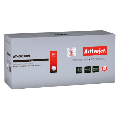 Activejet tonerio kasetė ATK-5280BN (pakaitalas Kyocera TK-5280K; juoda)