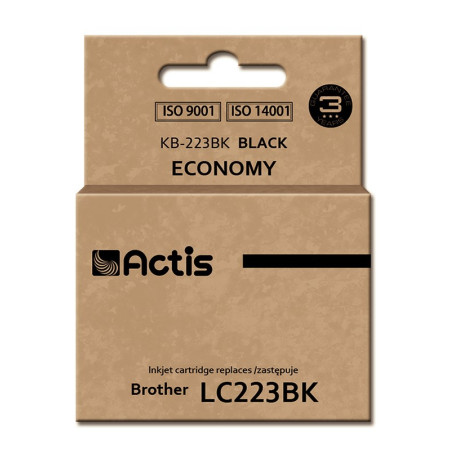 Actis KB-223Bk rašalas (juodas, 16 ml)