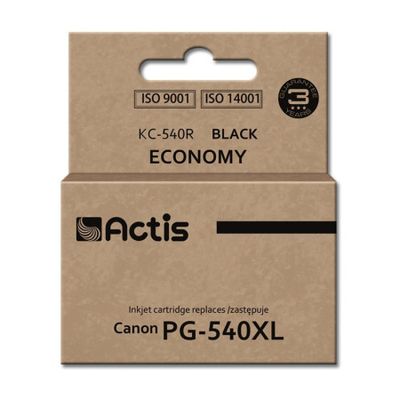 Actis KC-540R rašalas (pakaitalas Canon PG-540XL) - juodas, 22 ml