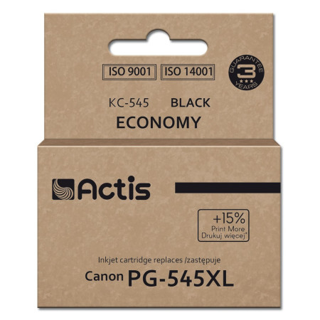Actis KH-303BKR rašalas (pakaitalas Canon PG-545XL) - juodas, 15 ml