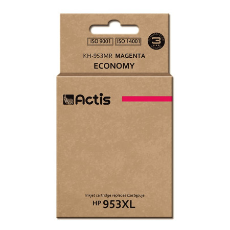Actis KH-953MR rašalas (pakaitinis HP 953XL F6U17AE; raudonas; 25 ml)