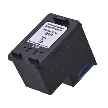 SUPERBULK rašalas HP 301XL, juodas