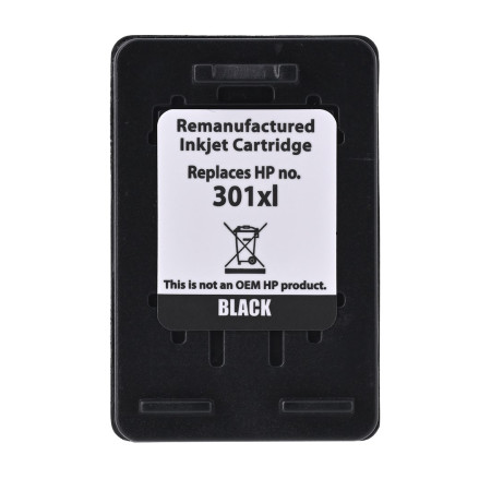 SUPERBULK rašalas HP 301XL, juodas